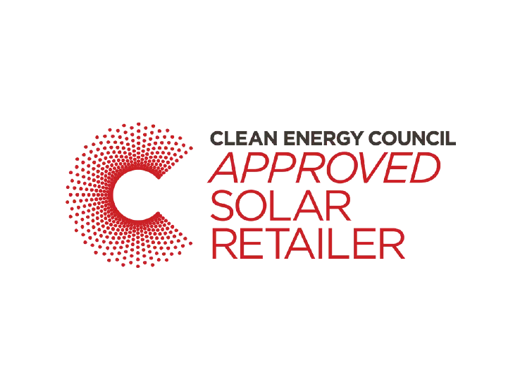 DE Energy CEC Approved solar retailer logo